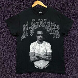 21 Savage The American Dream European Tour Hip Hop T-shirt L